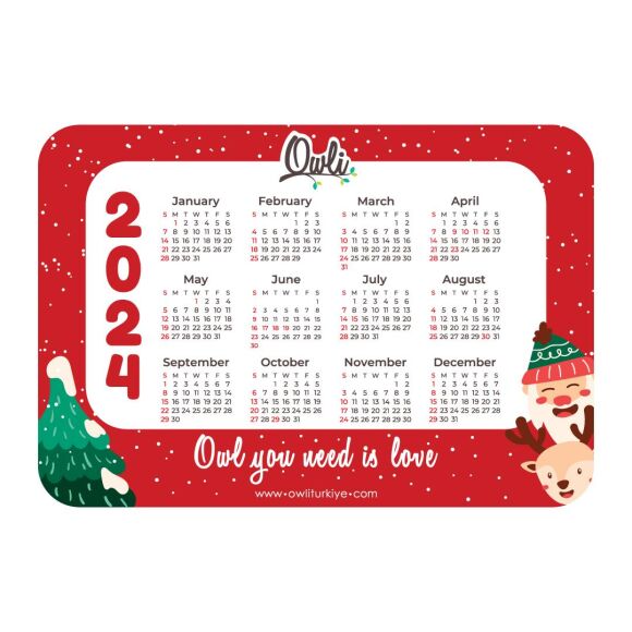 2024 Takvimli Çerceve Magnet - 1