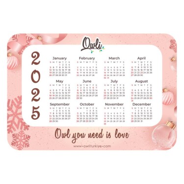 Owli 2026 Takvim Magnet - Owli