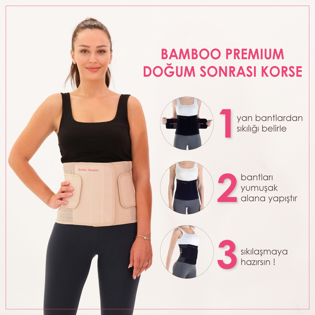 Bamboo Premium Doğum Sonrası Korse