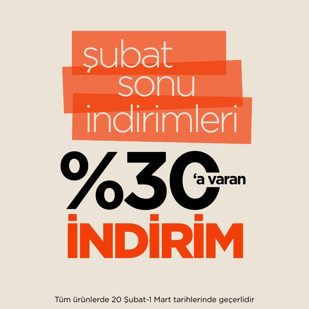 Şubat Sonu İndirimi