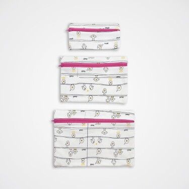 ECOwli Çok Amaçlı Çanta 3'lü Set Early Birds - ECOwli