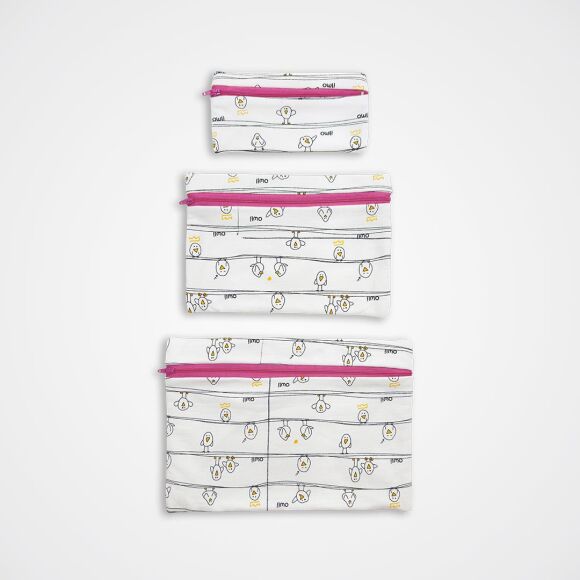 ECOwli Çok Amaçlı Çanta 3'lü Set Early Birds - 1