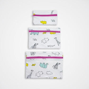 ECOwli Çok Amaçlı Çanta 3'lü Set Zoo Zoo - ECOwli