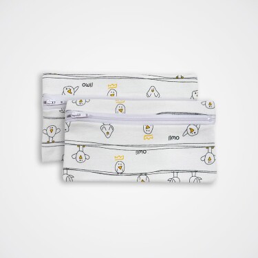 ECOwli Fermuarlı Mini Çanta 2'li Early Birds - ECOwli (1)