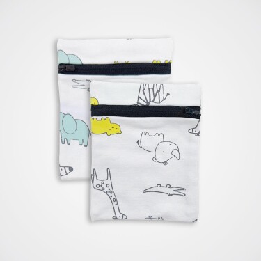 ECOwli Fermuarlı Mini Çanta 2'li Zoo Zoo - ECOwli (1)