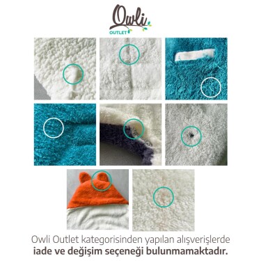 Outlet Owli Dış Kundak 0-6 Ay Turuncu - Owli (1)