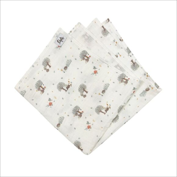 Owli LoveLayers 2 Kat Müslin Battaniye 110x110 cm - 6