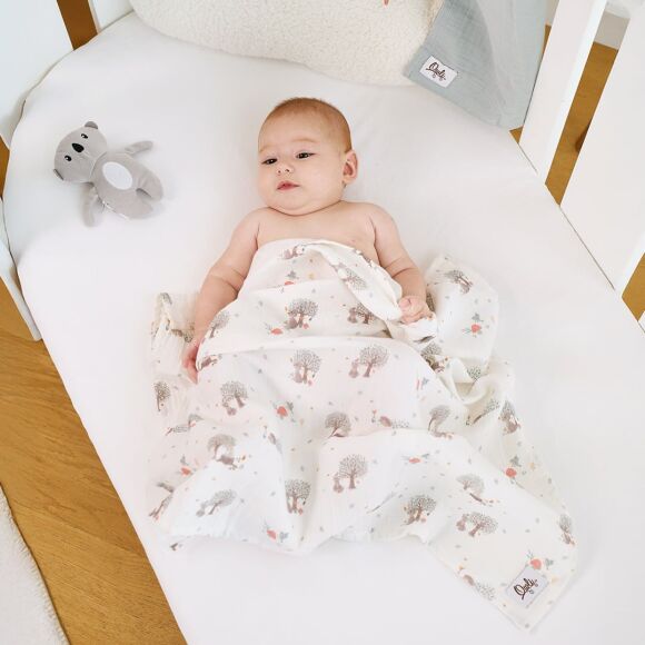 Owli LoveLayers 2 Kat 3'lü Müslin Set Forest 70x70 Cm - 3