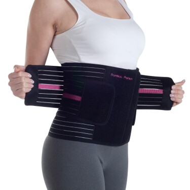 Owli Bamboo Premium Extra Sıkılık Kemeri Siyah - 3