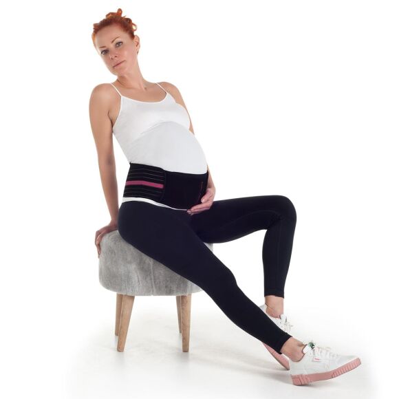 Owli Bamboo Premium Hamile Destek Kemeri 2'si 1 Arada Siyah - 3