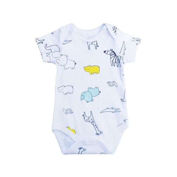 Owli Bebek Body Kısa Kol Zoo Zoo - 5