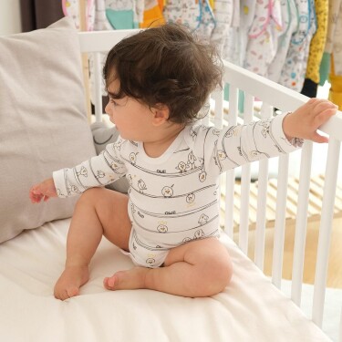 Owli Bebek Body Uzun Kol Early Birds - 3