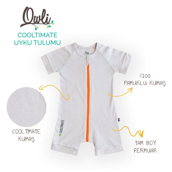 Owli Cooltimate Uyku Tulumu Gri - 2