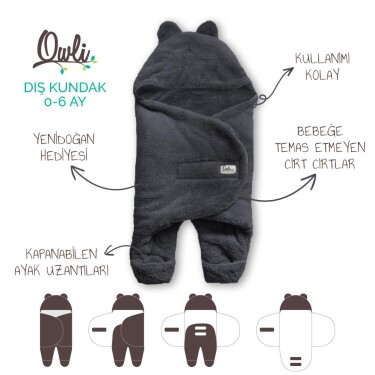 Owli Dış Kundak 0-6 Ay Onyx - Owli (1)