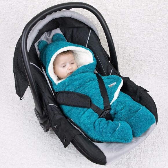 Owli Dış Kundak 0-6 Ay Turkuaz - 5