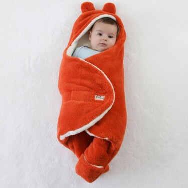 Owli Dış Kundak 0-6 Ay Turuncu - 3