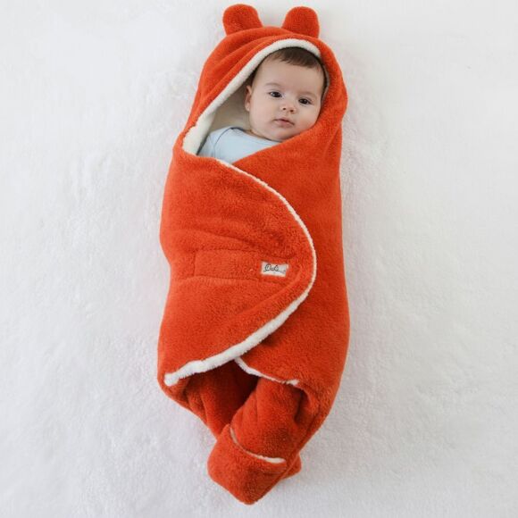 Owli Dış Kundak 0-6 Ay Turuncu - 3