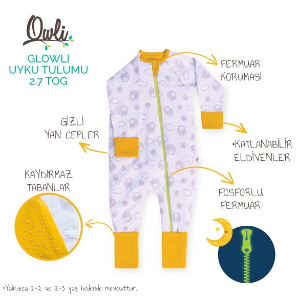 Owli Glowli Uyku Tulumu 2.7 Tog Sheep - 2