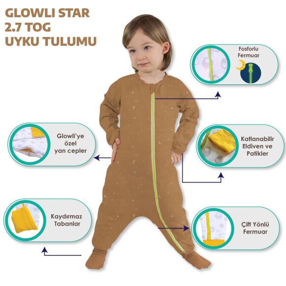 Owli Glowli Uyku Tulumu 2.7 Tog Star - 4