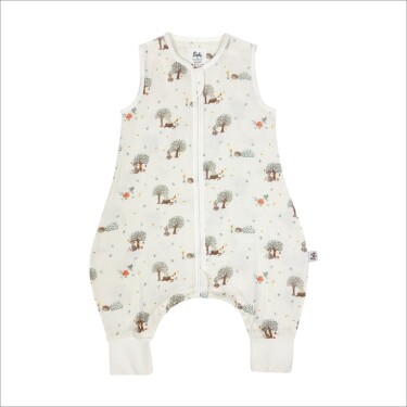 Owli LoveLayers 2 Kat Müslin Ayaklı Uyku Tulumu Forest - 10