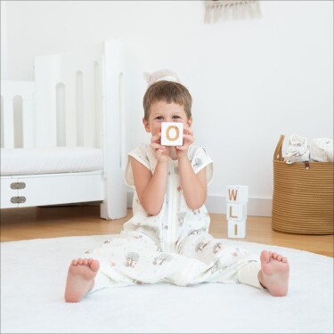 Owli LoveLayers 2 Kat Müslin Ayaklı Uyku Tulumu Forest - Owli