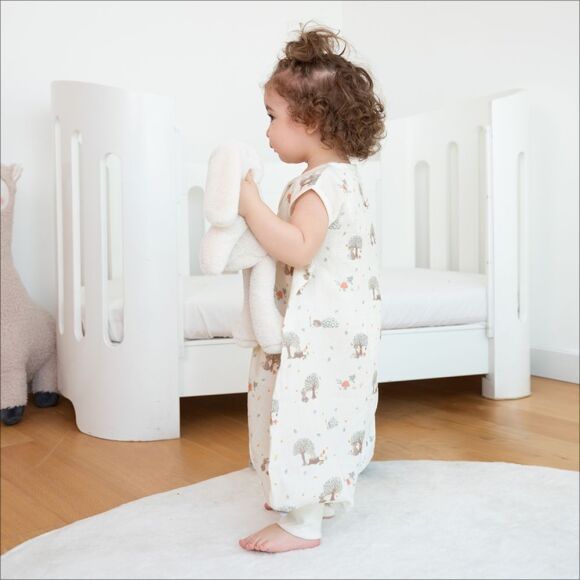 Owli LoveLayers 2 Kat Müslin Ayaklı Uyku Tulumu Forest - 5