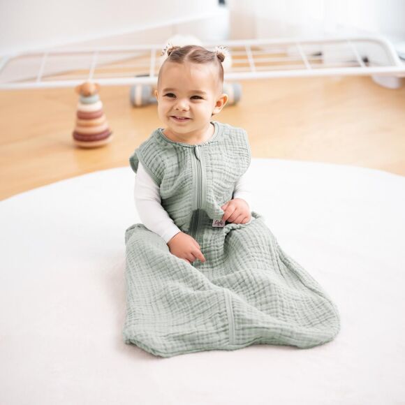 Owli LoveLayers 4 Kat Müslin Uyku Tulumu Mint Yeşili - 7