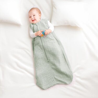 Owli LoveLayers 4 Kat Müslin Uyku Tulumu Mint Yeşili - 8