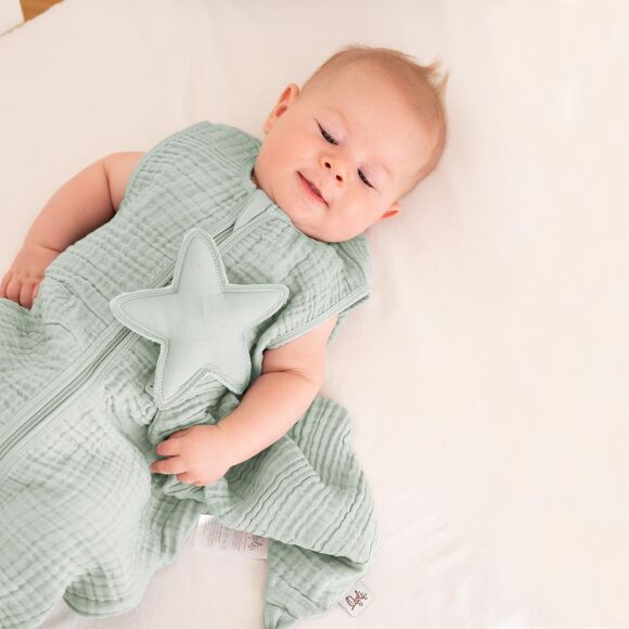 Owli LoveLayers 4 Kat Müslin Uyku Tulumu Mint Yeşili - 4