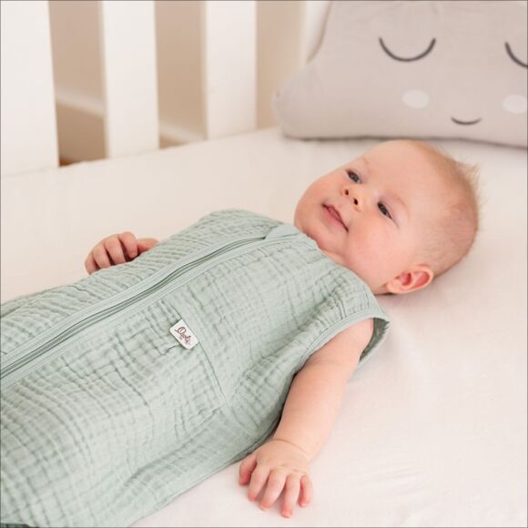 Owli LoveLayers 4 Kat Müslin Uyku Tulumu Mint Yeşili - 1