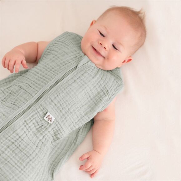 Owli LoveLayers 4 Kat Müslin Uyku Tulumu Mint Yeşili - 3