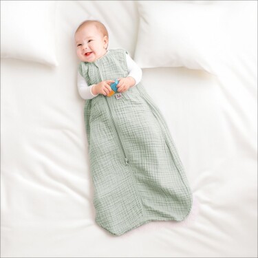 Owli LoveLayers 4 Kat Müslin Uyku Tulumu Mint Yeşili - 8