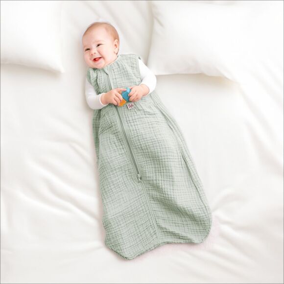 Owli LoveLayers 4 Kat Müslin Uyku Tulumu Mint Yeşili - 8