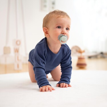 Owli CozyBlend Modal Bebek Takım Mavi - 4