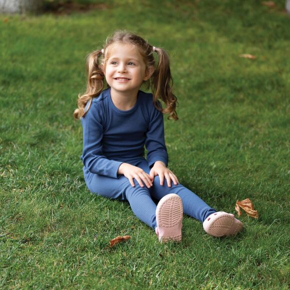 Owli CozyBlend Modal Bebek Takım Mavi - 5