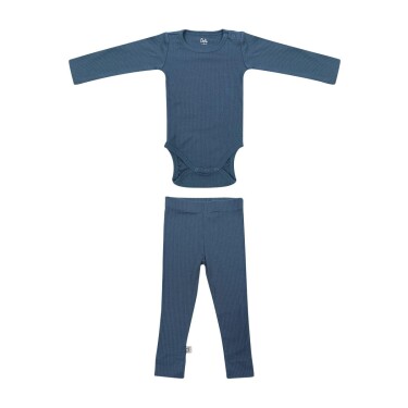 Owli CozyBlend Modal Bebek Takım Mavi - 7