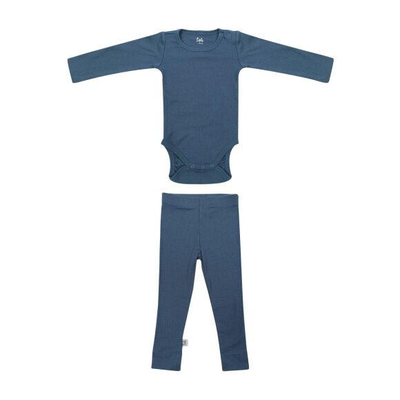 Owli CozyBlend Modal Bebek Takım Mavi - 7