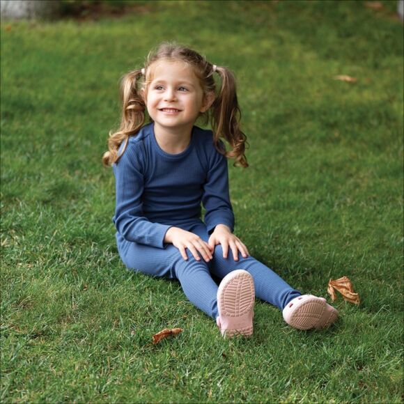 Owli CozyBlend Modal Bebek Takım Mavi - 5