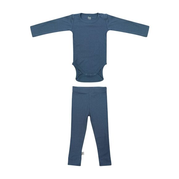 Owli CozyBlend Modal Bebek Takım Mavi - 7