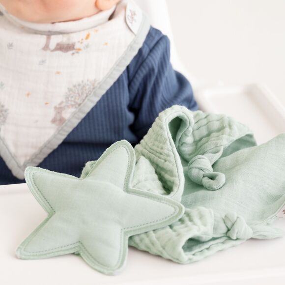 Owli LoveLayers Müslin Uyku Arkadaşı Mint Yeşili - 4