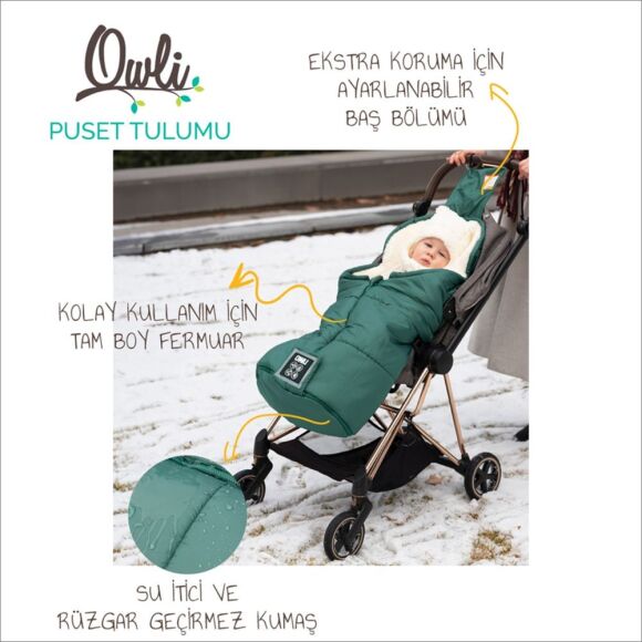 Owli Puset Tulumu Pine Green 6-36 Ay - 2