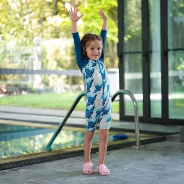 Owli SunSafe UV Korumalı Swimsuit Mayo Manta Ray - 3