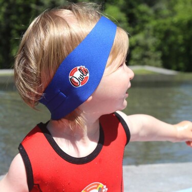 Owli Swimwarm Kulak Koruyucu Bebek Mavi 