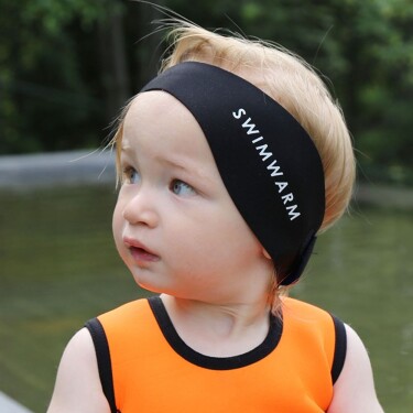 Owli Swimwarm Kulak Koruyucu Bebek Siyah - 3