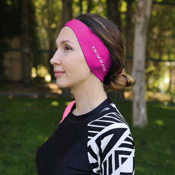 Owli Swimwarm Kulak Koruyucu Yetişkin Pembe - 1