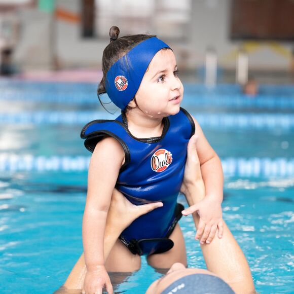 Owli Swimwarm Üşütmeyen Bebek Mayosu Mavi - 1