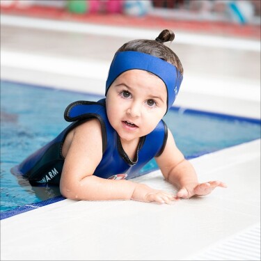 Owli Swimwarm Üşütmeyen Bebek Mayosu Mavi - 3