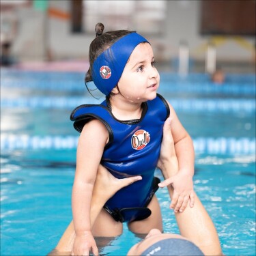 Owli Swimwarm Üşütmeyen Bebek Mayosu Mavi - Owli