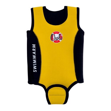 Owli Swimwarm Üşütmeyen Bebek Mayosu Sarı - Siyah - 5