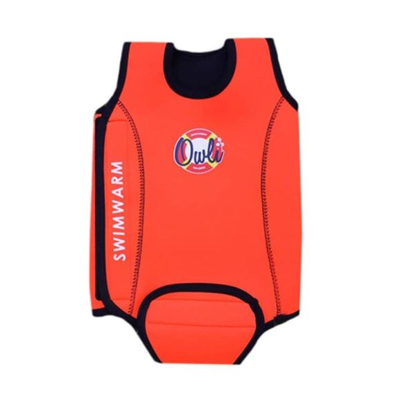 Owli Swimwarm Üşütmeyen Bebek Mayosu Turuncu - 1